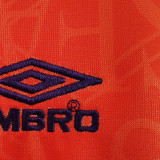 1994 Scotland Away Red Retro Soccer Jersey
