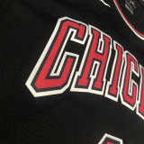 Bulls JDRDAN #45 Black NBA Jerseys Hot Pressed