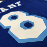 LA Lakers Bryant # 8 Blue NBA Jerseys Hot Pressed