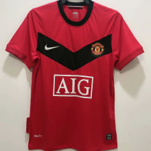 2010 M Utd Home Retro Soccer Jersey