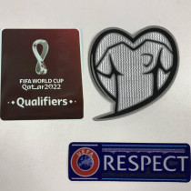 2022 FIFA WROLD CUP UEFA +RESPEST Patch 2022世界杯欧洲预选赛章