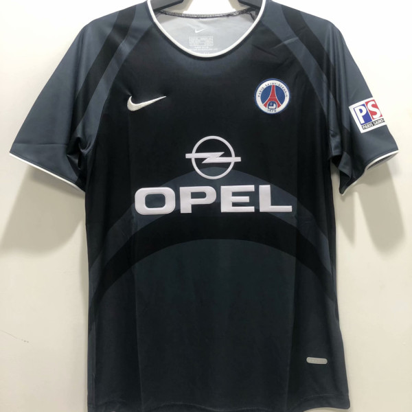 2001/2002 PSG Third Retro Soccer Jersey
