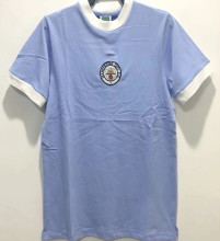 1972 Man City Home Blue Retro Soccer Jersey