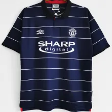 1999/2000 M Utd Away Retro Soccer Jersey