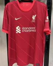 2021/22 LFC 1:1 Quality Home Red Fans Soccer Jersey