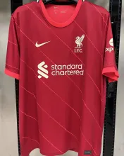 2021/22 LFC 1:1 Quality Home Red Fans Soccer Jersey