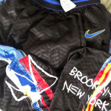 2021 Nets City Edition Black NBA Pants