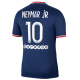 NEYMAR jR #10 PSG Home 1:1 Fans Soccer Jersey 2021/22