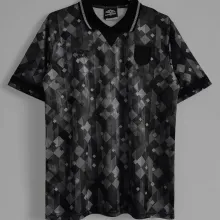 1990 England Black Special Version Retro Soccer Jersey(Have umbro 有茵宝)
