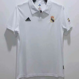 2002/03 RM White Home Retro Soccer Jersey