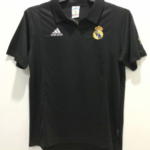 2002/03 RM Away Black Retro Soccer Jersey
