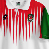 1996/1998 Wales Away White Retro Soccer Jersey