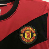 2009/10 M Utd Home Red Long Sleeve Retro Soccer Jersey