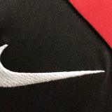 2009/10 M Utd Home Red Long Sleeve Retro Soccer Jersey