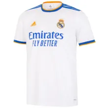 2021/22 RM Home 1:1 Quality White Fans Soccer Jersey