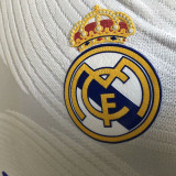 2021/22 RM Home White Player Version Soccer Jersey