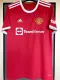 2021/22 M Utd 1:1 Quality Home Red Fans Soccer Jersey