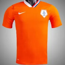 2008 Netherlands Home Orange Retro Jersey
