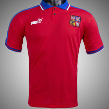1996 Czech Home Red Retro Soccer Jersey