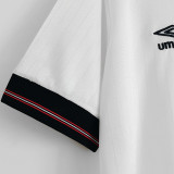 1984/1987 England Home White Retro Soccer Jersey