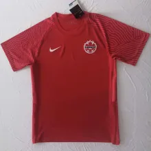 2021-2023 Canada Home Red Fans Soccer Jersey