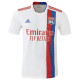 2021/22 Lyon 1:1 Quality Home White Fans Soccer Jersey