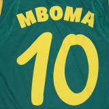 2002 Cameroun Home Green Retro Soccer Jersey