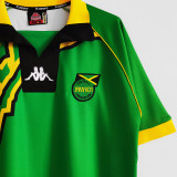 1998 JAMAICA  Away Green Retro Soccer Jersey