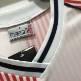 1986 Denmark Away Retro Soccer Jersey