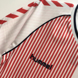 1986 Denmark Away Retro Soccer Jersey