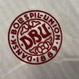 1986 Denmark Away Retro Soccer Jersey
