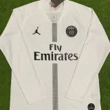 2018/19 PSG JD White Long Sleeve Soccer Jersey