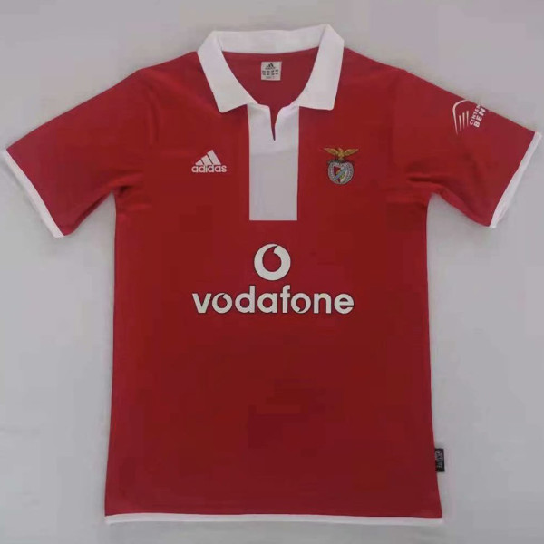 2004/2005 Benfica Home Red Retro Soccer Jersey