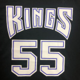 WILLIAMS # 55 KINGS Black Mitchell Ness Retro Jerseys