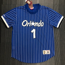 HARDAWAY # 1 MAGIC Blue Mitchell Ness Retro Jerseys