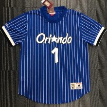 HARDAWAY # 1 MAGIC Blue Mitchell Ness Retro Jerseys