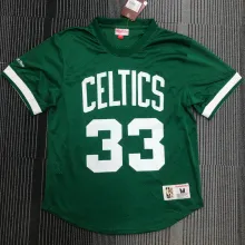 BIRD # 33 CELTICS Green Mitchell Ness Retro Jerseys