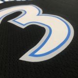 2018 Timberwolves MARBURY # 3 Black Retro NBA Jerseys Hot Pressed
