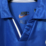 1998 Italy Home Blue Retro Soccer Jersey