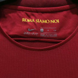 2017/18 Roma Home Red Retro Soccer Jersey