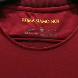 2017/18 Roma Home Red Retro Soccer Jersey