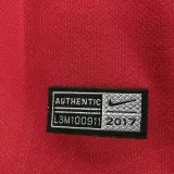 2017/18 Roma Home Red Retro Soccer Jersey