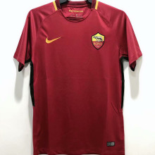 2017/18 Roma Home Red Retro Soccer Jersey