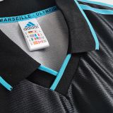 1999/2000 Marseille Third Black Retro Soccer Jersey