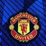 2021/22 M Utd 1:1 Quality Third Dark Blue Fans Soccer Jersey