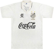 1993/94 Santos Home White Retro Soccer Jersey