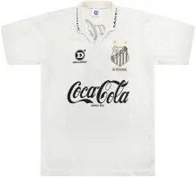 1993/94 Santos Home White Retro Soccer Jersey