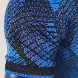 2021/22 M Utd Third Blue Player Version Soccer Jersey