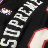 Supreme X Nike NBA Black Jerseys Hot Pressed