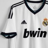 2012/13 RM Home White Retro Fans Soccer Jersey